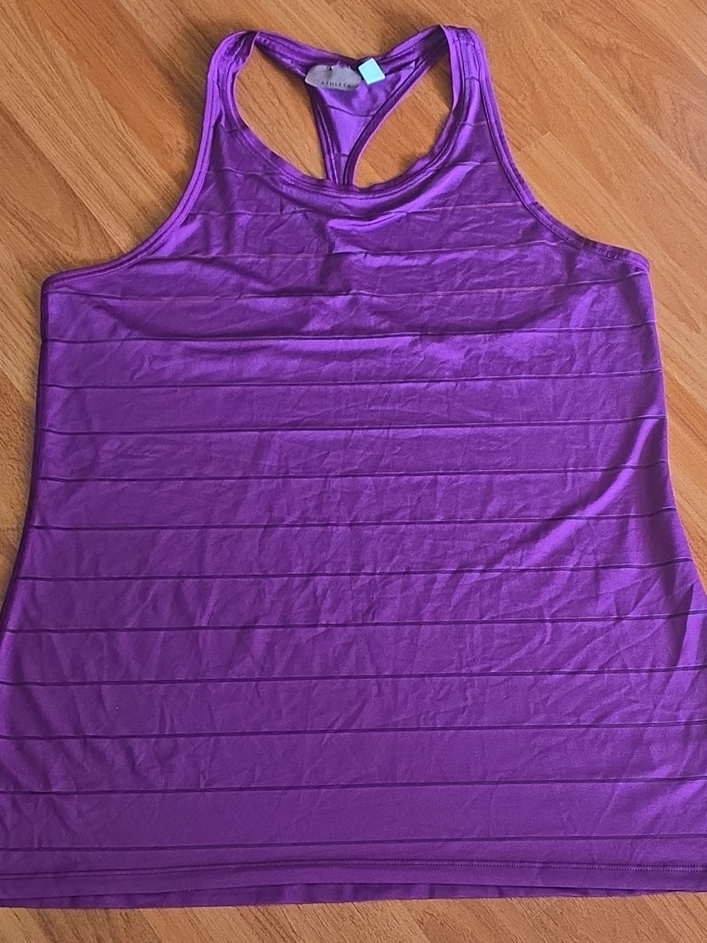 Athleta Vibrant Purple Racerback Muscle Tank